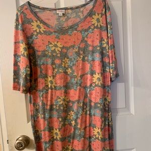 Lularoe dress and cardigan